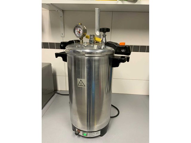 Certoclav labor cv-el 12l/18l autoklaaf - afbeelding 5 van  9