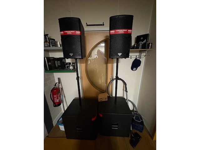 Cerwin vega! professional - p1000x/p1800sx - speakerset - afbeelding 2 van  7