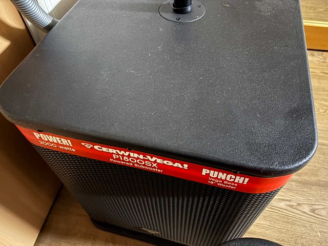 Cerwin vega! professional - p1000x/p1800sx - speakerset - afbeelding 7 van  7