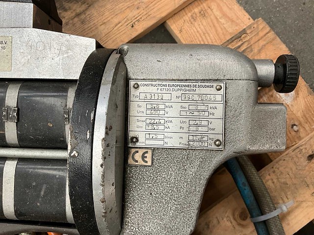 Ces a 3139 puntlasmachine - afbeelding 6 van  6