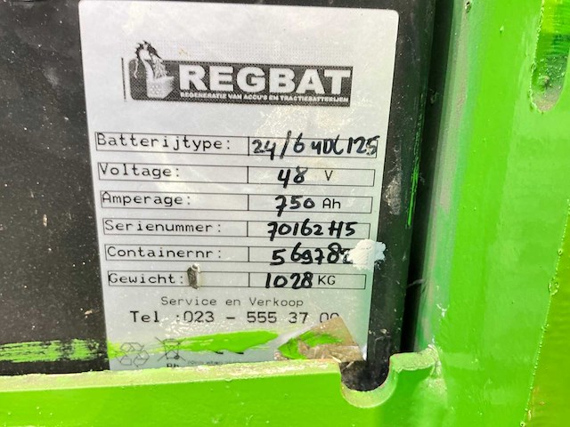 Cesab - 2011 - b316 - vorkheftruck - afbeelding 7 van  18