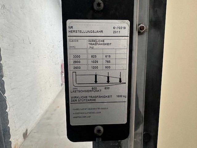 Cesab - 2011 - s212l - elektrische stapelaar - afbeelding 2 van  11