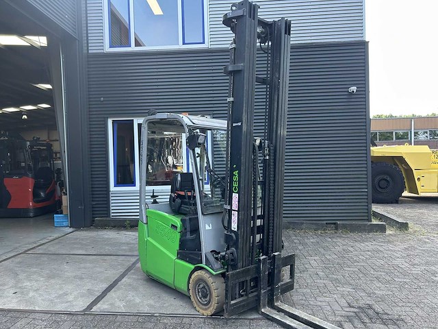 Cesab - 2017 - b315 - vorkheftruck triplex - free-lift - side-shift - afbeelding 3 van  10