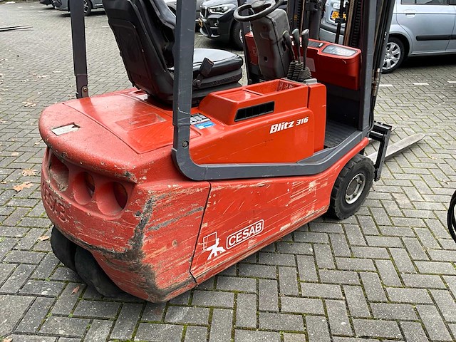 Cesab blitz 316 vorkheftruck - afbeelding 17 van  21