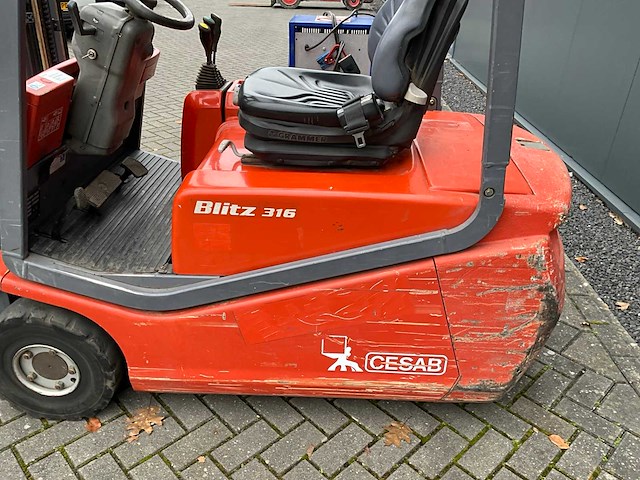 Cesab blitz 316 vorkheftruck - afbeelding 19 van  21