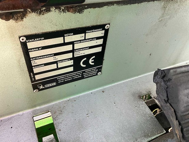 Cesab drago 200 vorkheftruck - afbeelding 3 van  11