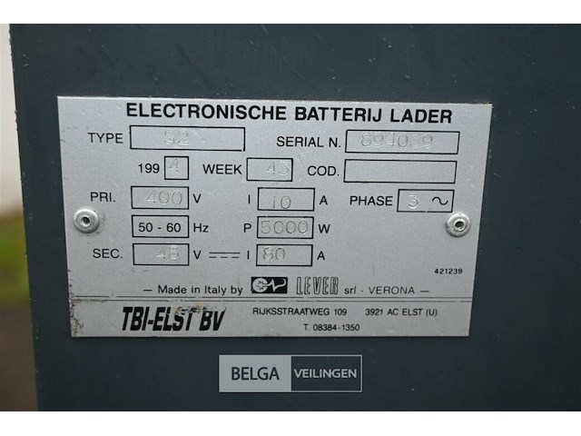 Cesab elektrische heftruck - afbeelding 4 van  13