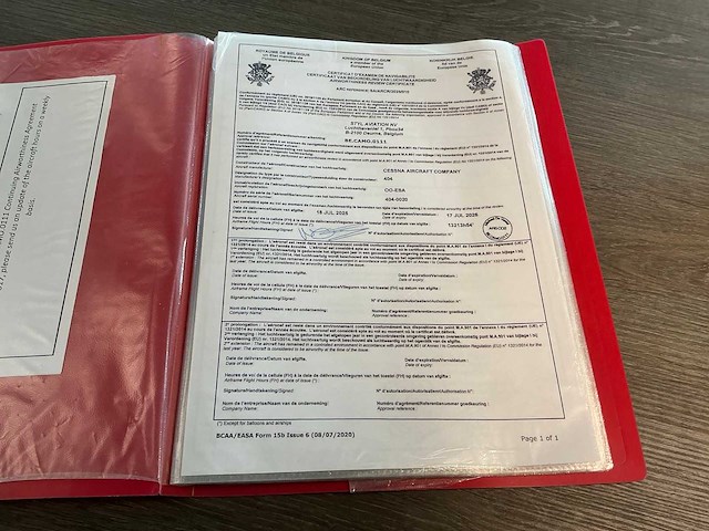 Cessna 404 titan courier ‘long endurance’ (survey) aircraft - afbeelding 62 van  66