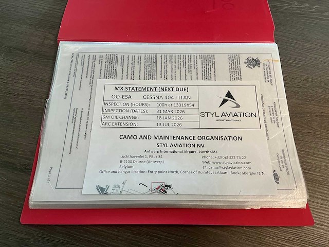 Cessna 404 titan courier ‘long endurance’ (survey) aircraft - afbeelding 63 van  66