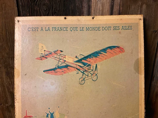 “c’est a la france…” | horeca-/reclamebord - afbeelding 4 van  5