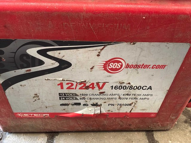 Ceteor 1600/800ca startbooster en laadkabel - afbeelding 2 van  10