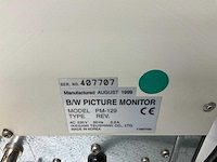 Ceti topic-t trinoculaire stereo microscoop met ikegami icd-47e camera en crt-monitor - afbeelding 7 van  9