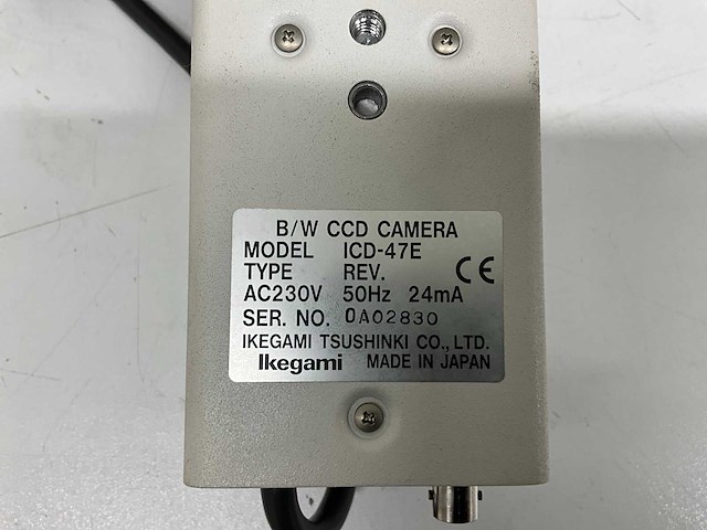 Ceti topic-t trinoculaire stereo microscoop met ikegami icd-47e camera en crt-monitor - afbeelding 2 van  2