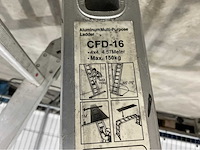 Cfd-16 - aluminium ladder - afbeelding 5 van  5