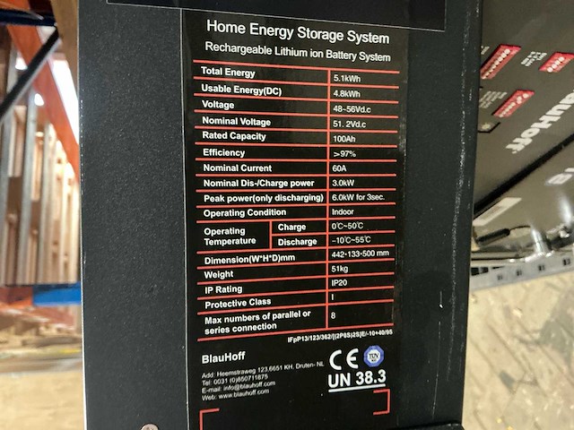 Cfe 20 kwh batterijopslag - afbeelding 6 van  16