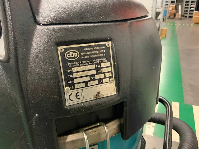 Cfm 137/100 lindustriële stofzuiger - afbeelding 8 van  11