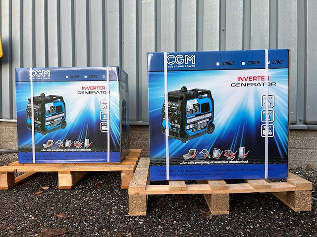 Cgm 3300i noodstroomaggregaat (2x) - afbeelding 2 van  4