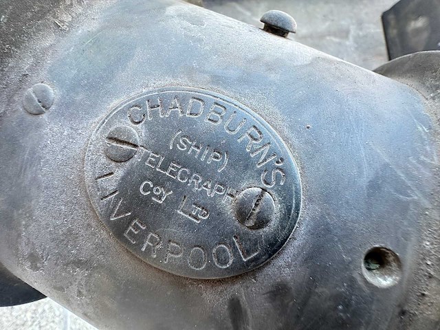 Chadburn's - antieke scheepstelegraaf - afbeelding 3 van  6