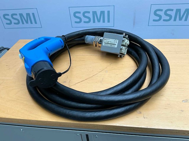 Chademo - 125a 6ml cube - dc snellaadkabelassemblage voor elektrische voertuigen - afbeelding 3 van  10