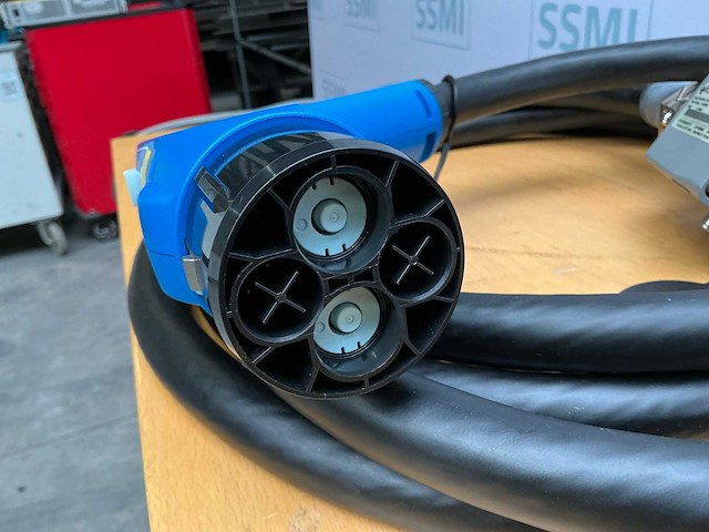 Chademo - 125a 6ml cube - dc snellaadkabelassemblage voor elektrische voertuigen - afbeelding 5 van  10