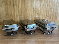 Chafing dish - gn 1/1 (3x) - afbeelding 1 van  11