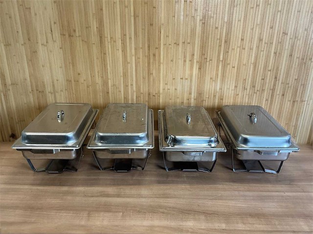 Chafing dish - gn 1/1 (4x) - afbeelding 1 van  9