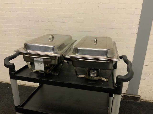 Chafing dish (2x) - afbeelding 2 van  7