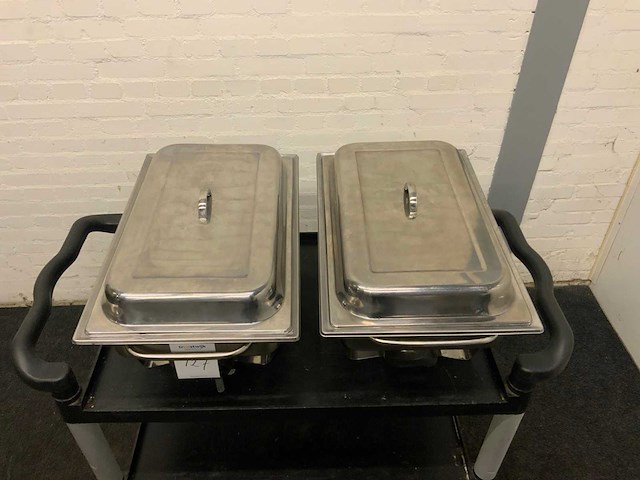 Chafing dish (2x) - afbeelding 4 van  7