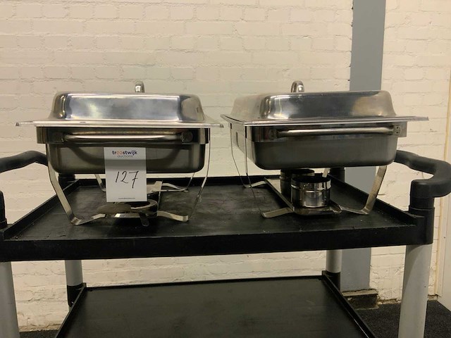 Chafing dish (2x) - afbeelding 5 van  7