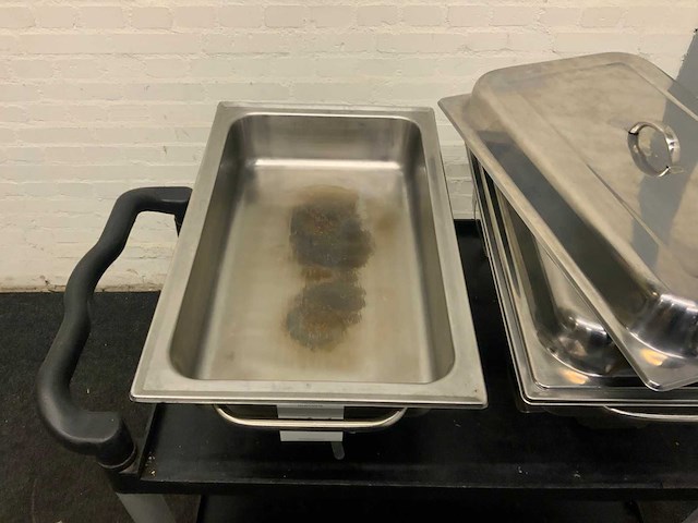Chafing dish (2x) - afbeelding 6 van  7