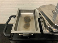 Chafing dish (2x) - afbeelding 6 van  7