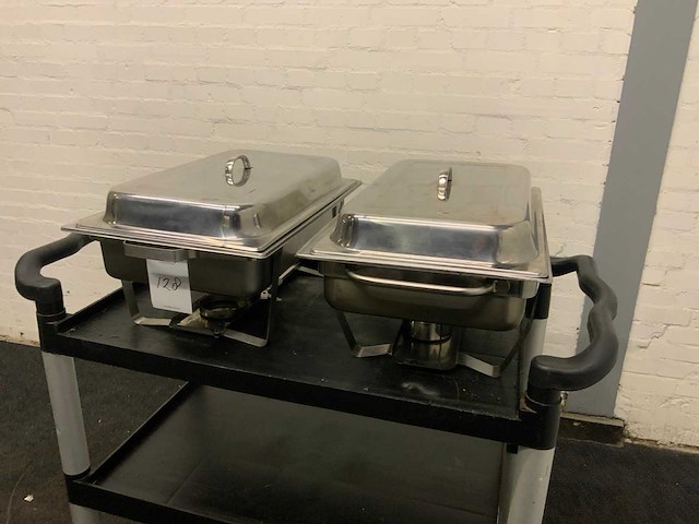 Chafing dish (2x) - afbeelding 2 van  7