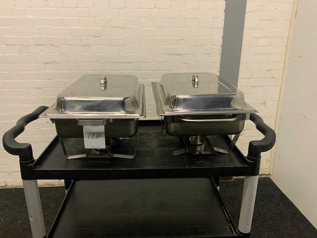 Chafing dish (2x) - afbeelding 3 van  7