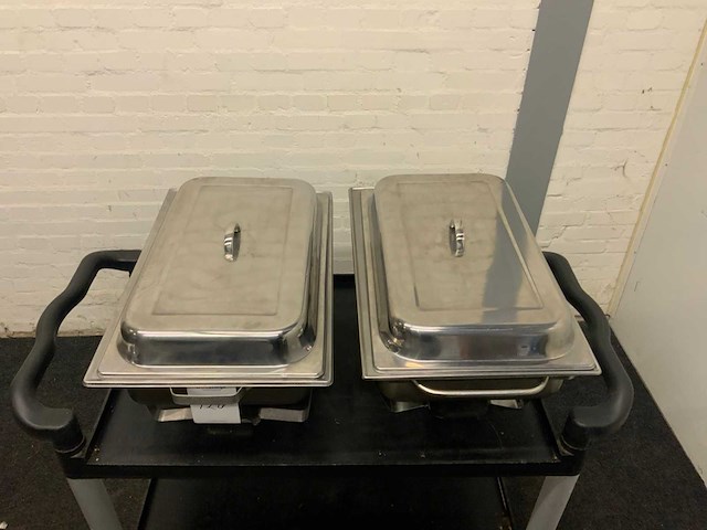 Chafing dish (2x) - afbeelding 4 van  7