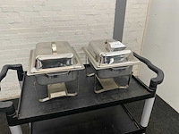 Chafing dish (2x) - afbeelding 1 van  6
