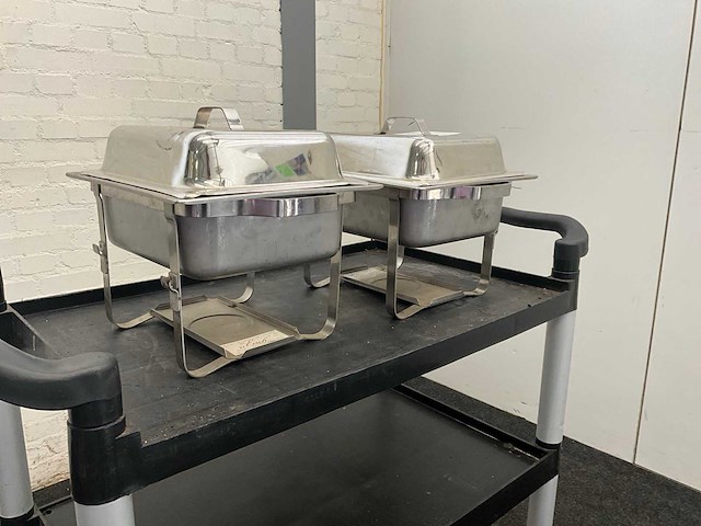 Chafing dish (2x) - afbeelding 4 van  6