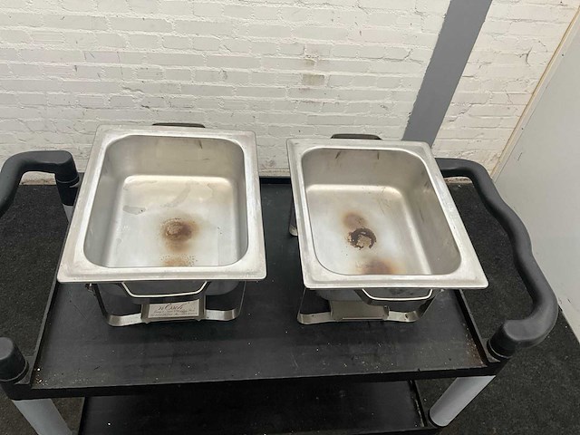 Chafing dish (2x) - afbeelding 6 van  6