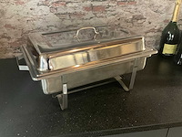 Chafing dish (2x) - afbeelding 1 van  1