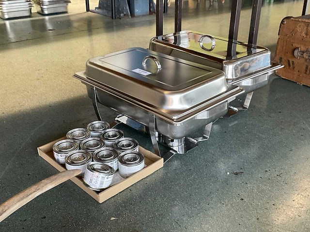 Chafing dish (2x) - afbeelding 4 van  4