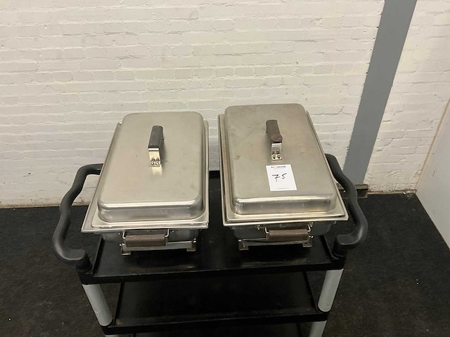Chafing dish (3x) - afbeelding 4 van  6