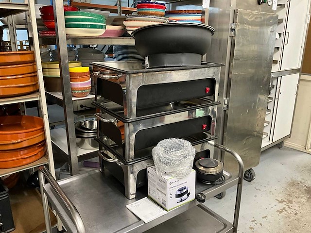 Chafing dish (3x) - afbeelding 2 van  5