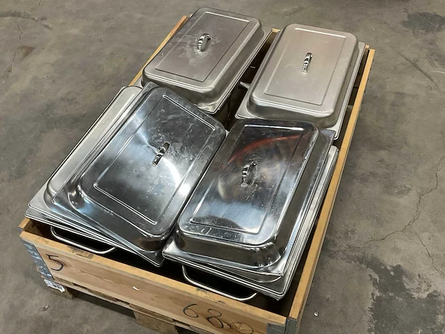 Chafing dish (4x) - afbeelding 1 van  3