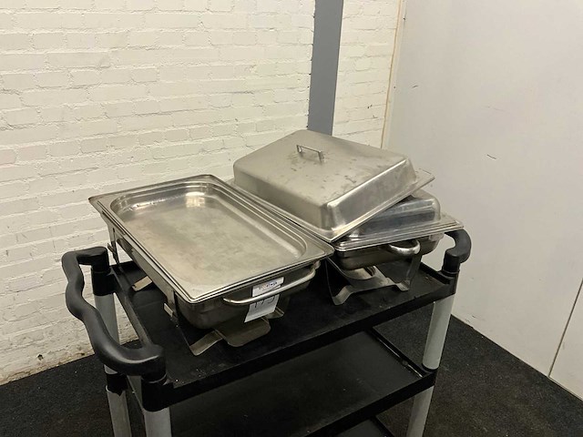 Chafing dish (5x) - afbeelding 3 van  4