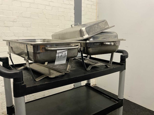 Chafing dish (5x) - afbeelding 4 van  4
