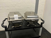 Chafing dish (5x) - afbeelding 1 van  6