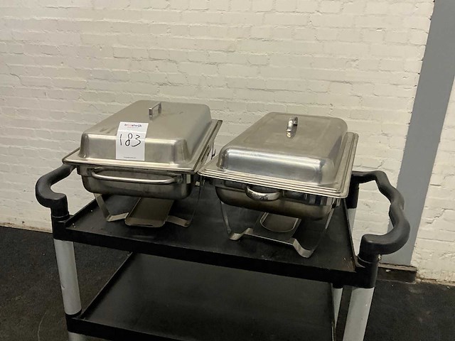 Chafing dish (5x) - afbeelding 2 van  6