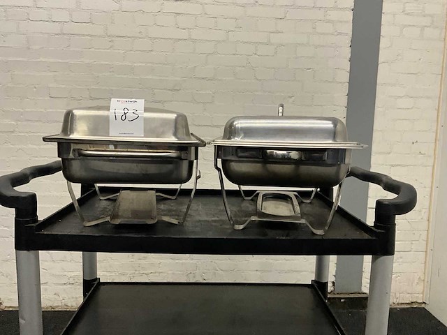 Chafing dish (5x) - afbeelding 5 van  6