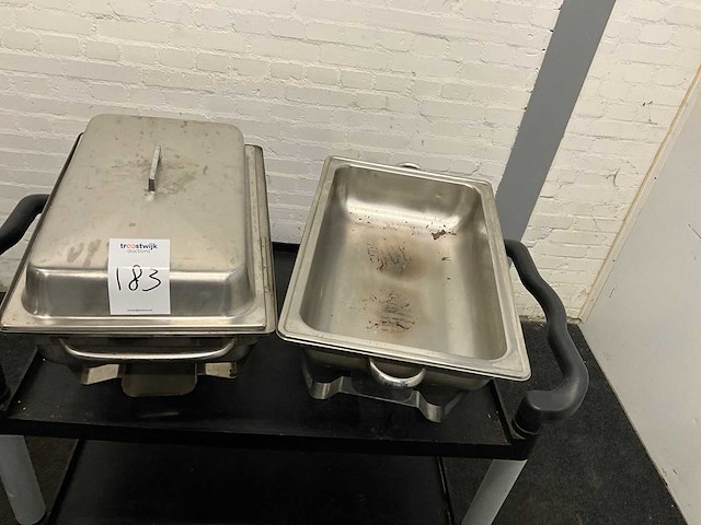 Chafing dish (5x) - afbeelding 6 van  6