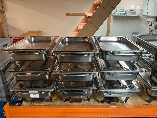 Chafing dish (9x) - afbeelding 3 van  3