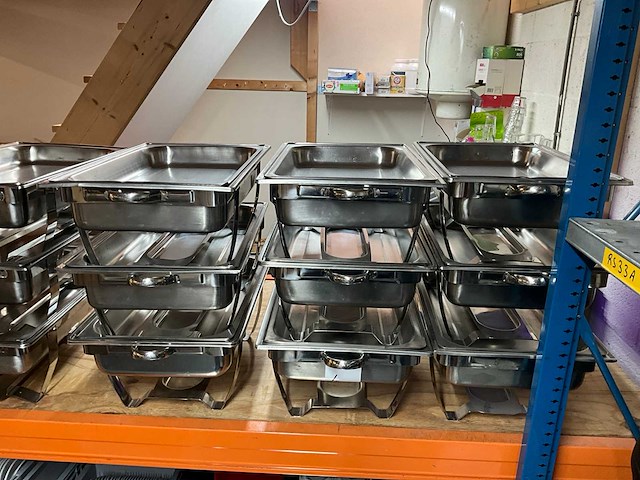 Chafing dish (9x) - afbeelding 2 van  2